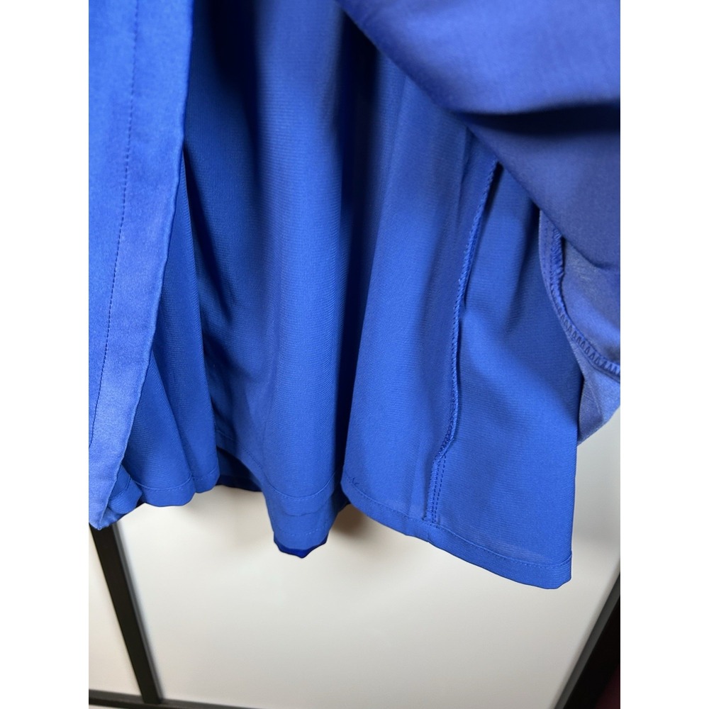 Pim & Larkin‎ Bejeweled Coctail Dress Emerald Green and Sapphire Blue Size Small - Picture 5 of 11